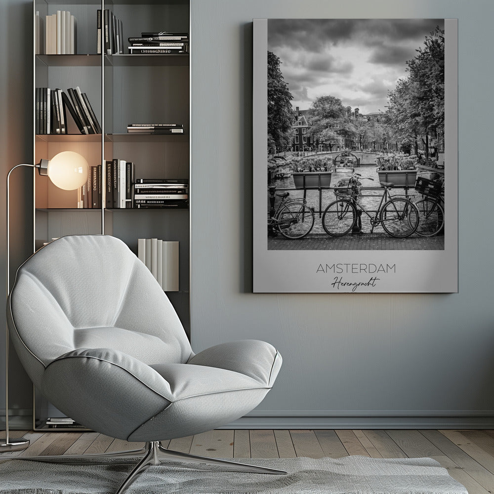 In focus: AMSTERDAM Herengracht - Poster / Art Print