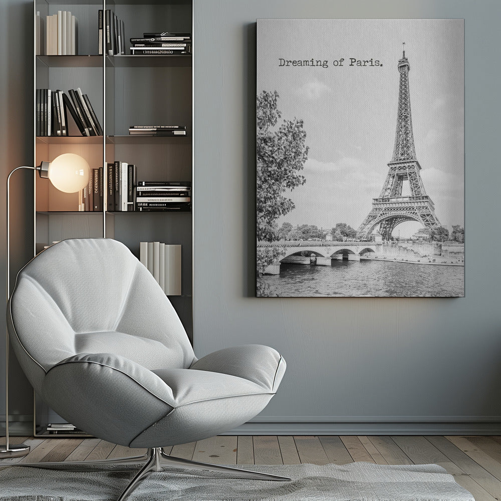 Dreaming of Paris - Poster / Art Print