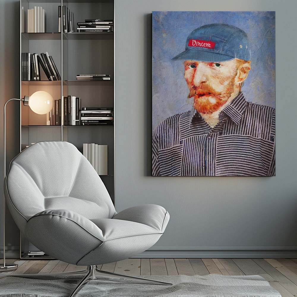 Hipster Vincent - Poster / Art Print