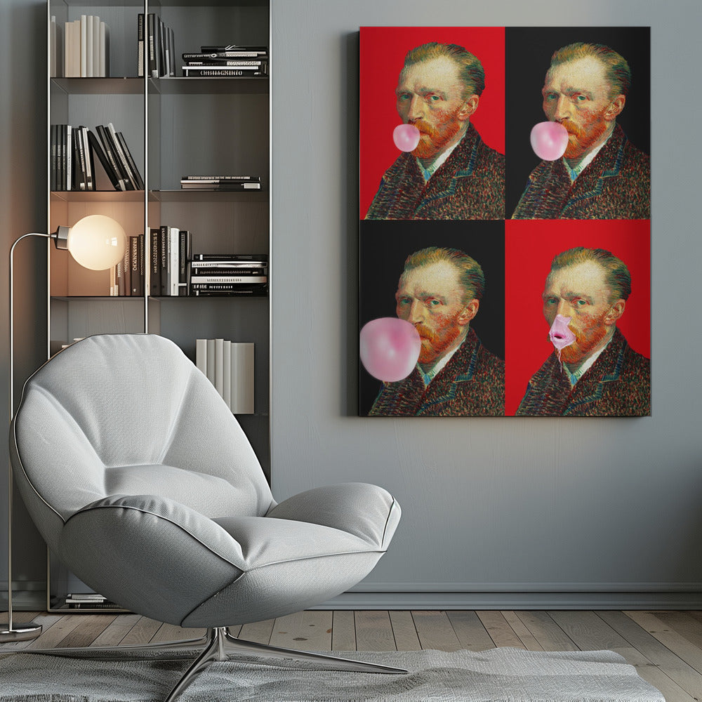 Vincent Gum Explosion - Poster / Art Print