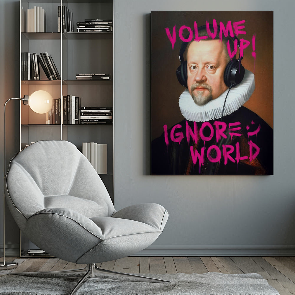 Volume Up - Poster / Art Print