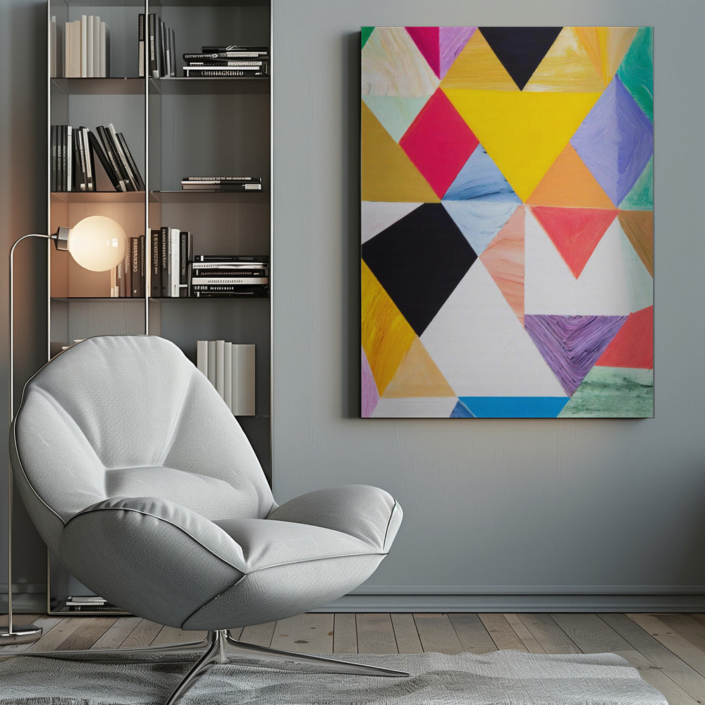 Triangle Drama - Poster / Art Print