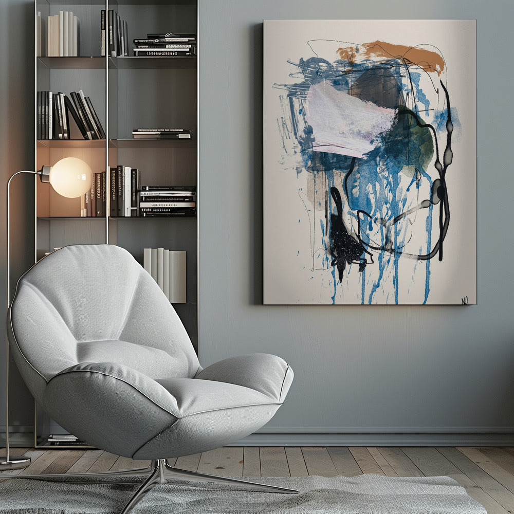 Twin Abstract 1 - Poster / Art Print