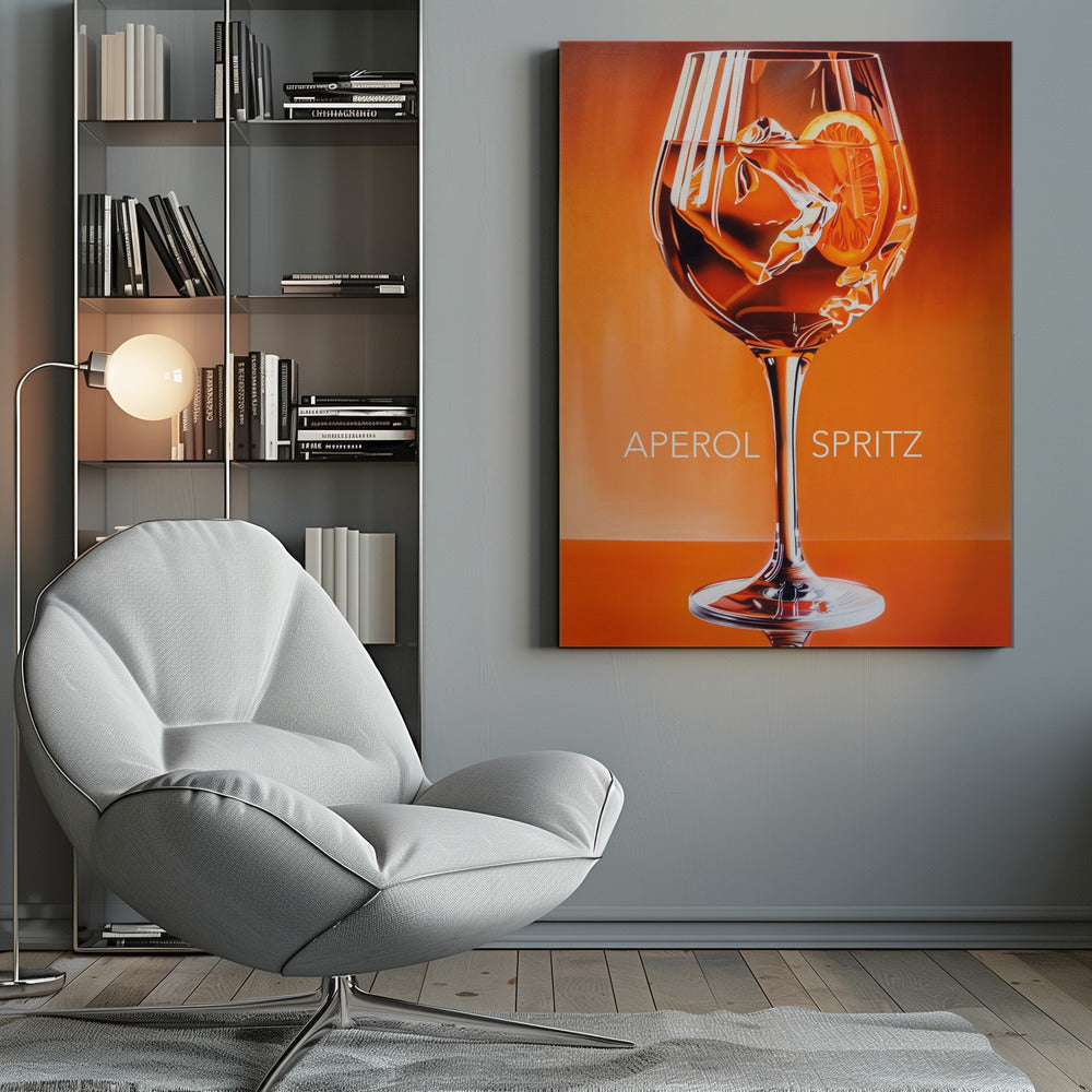 Aperol Spritz Orange - Poster / Art Print