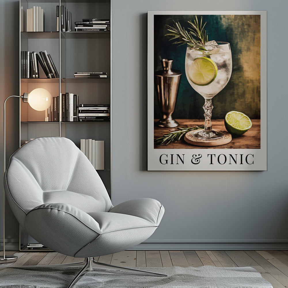 Gin & Tonic - Poster / Art Print
