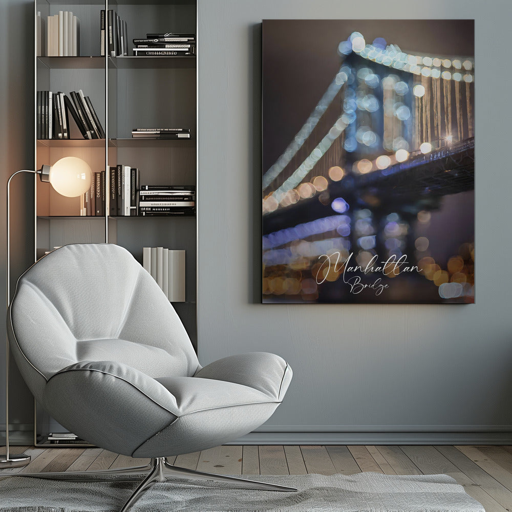 Manhattan Bridge - Poster / Art Print