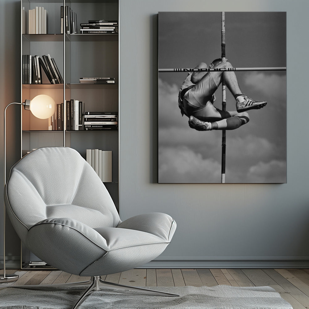 A Cross in the Sky - Poster / Art Print