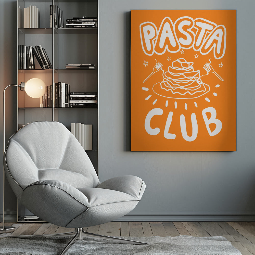 Pasta Club - Poster / Art Print