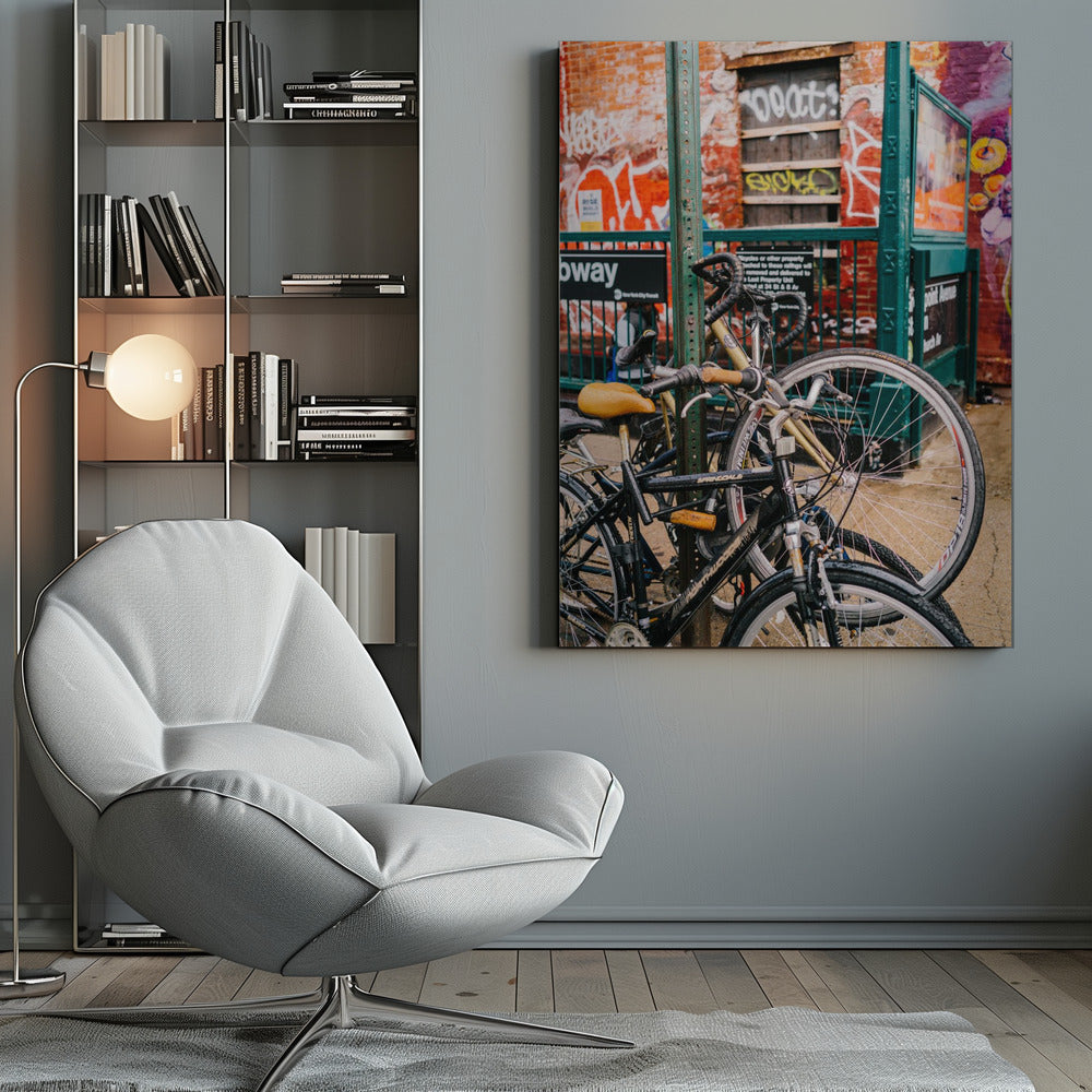 Brooklyn Bike II - Poster / Art Print