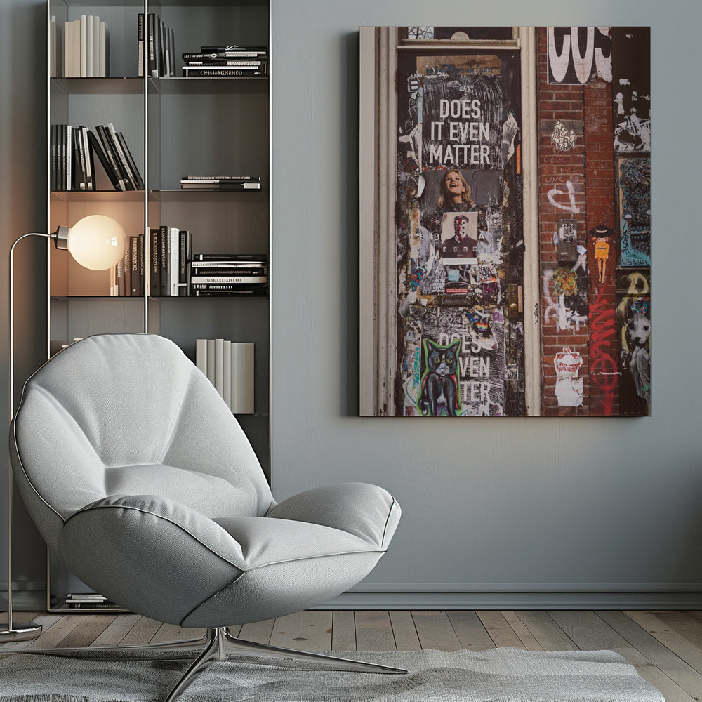 East Village Door - Poster / Art Print