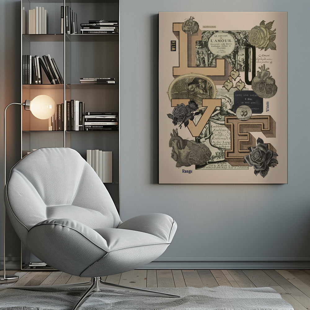 With Love - Poster / Art Print