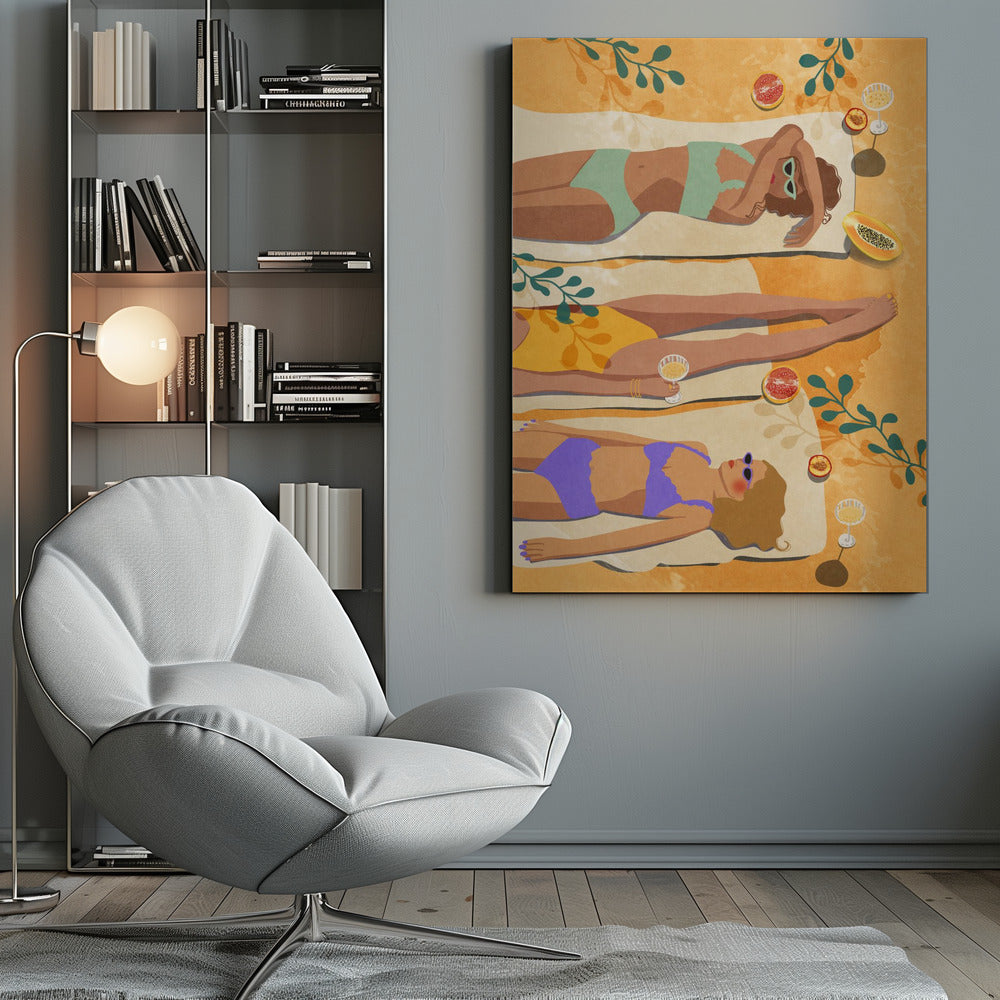 Summer Girls - Poster / Art Print
