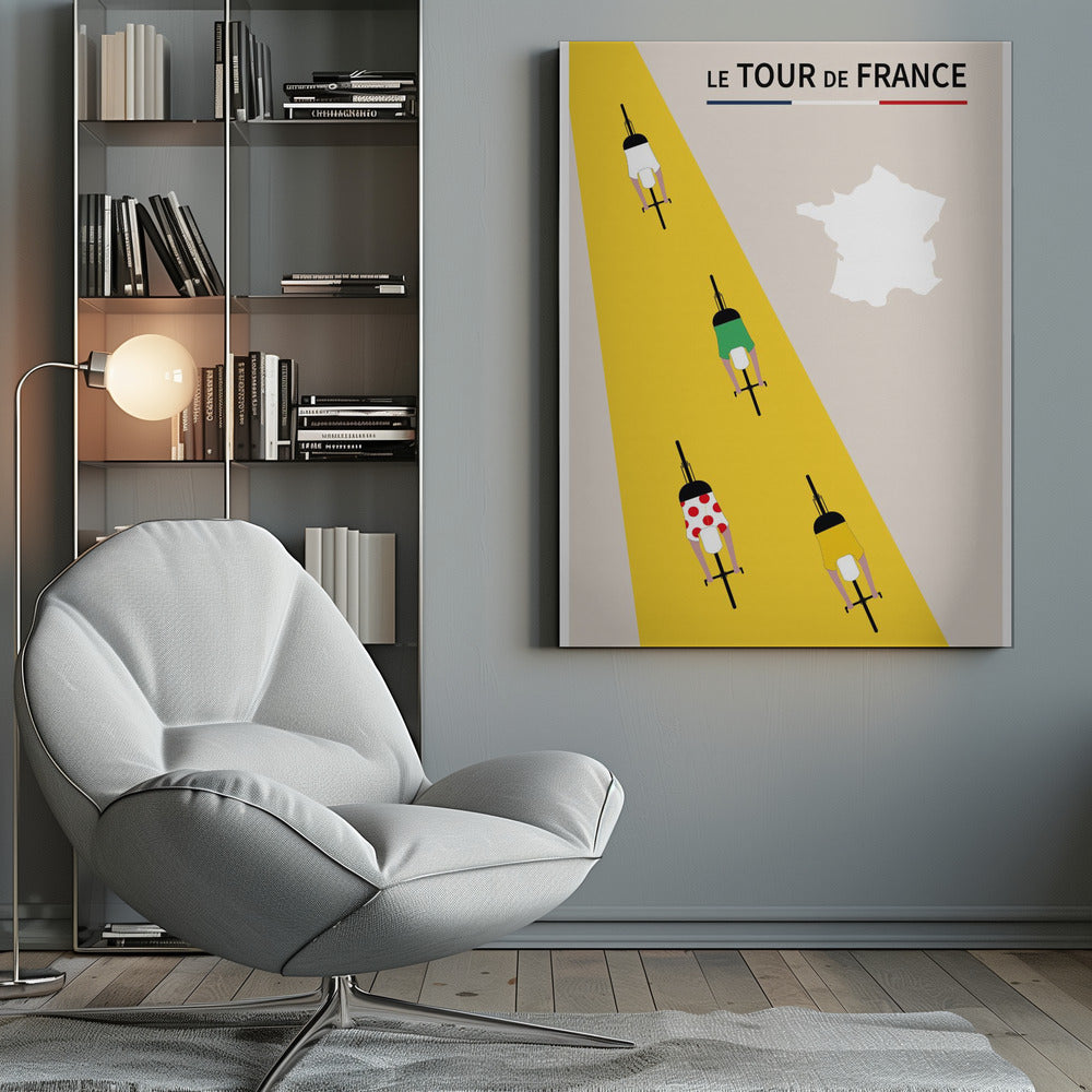 le Tour de France Poster - Poster / Art Print