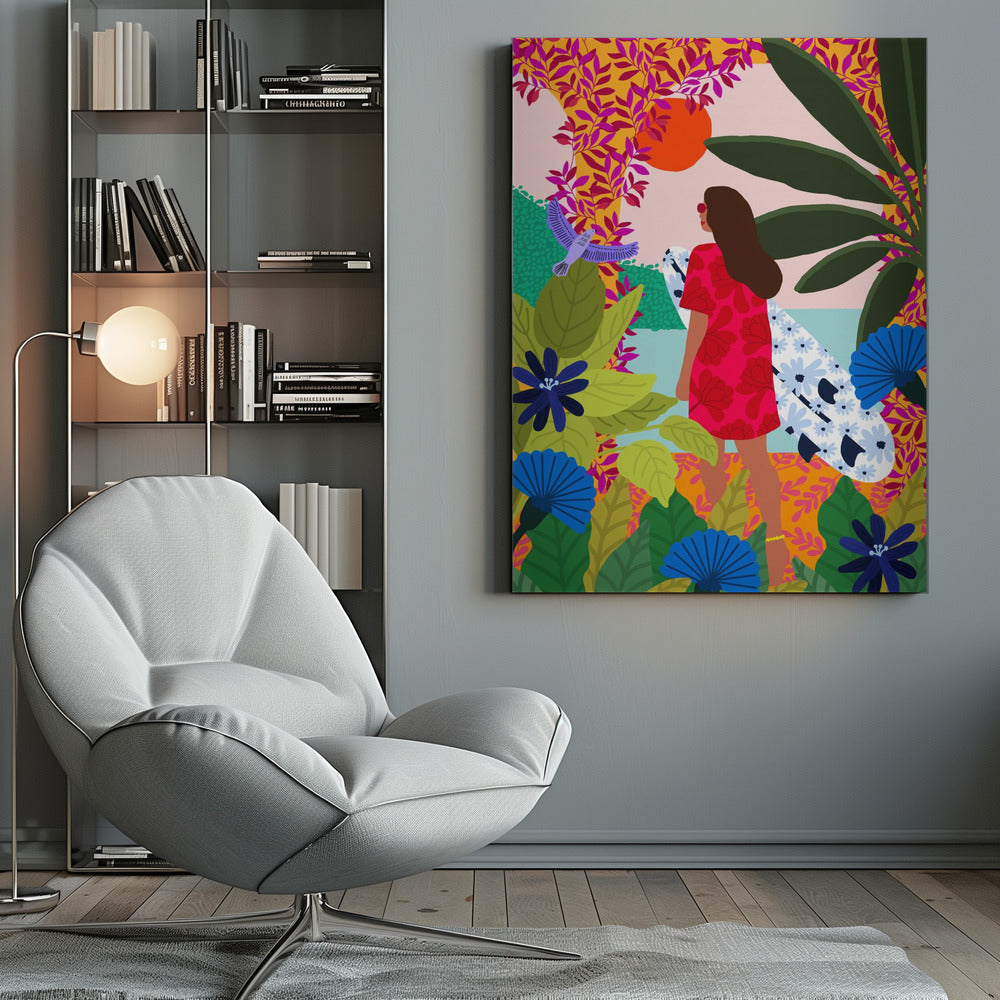 Going Surfing - Poster / Art Print