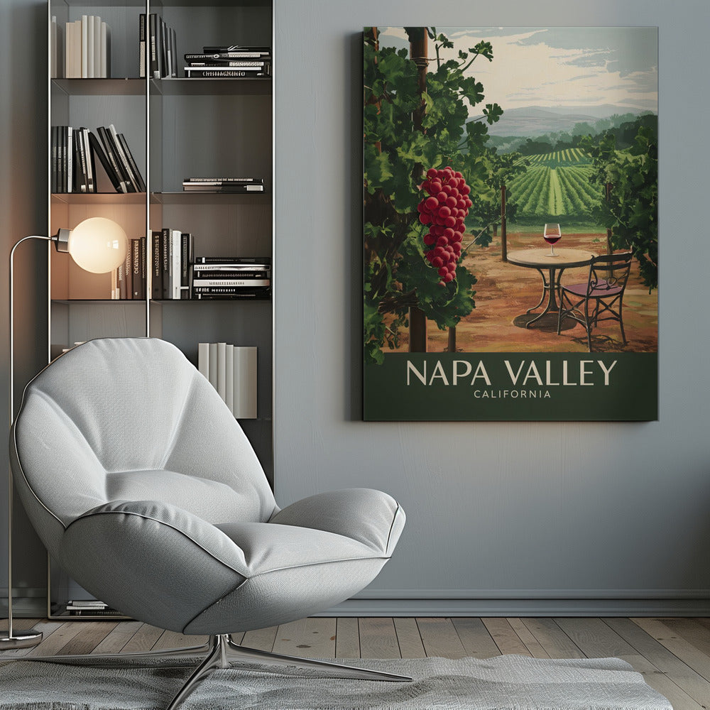 Napa Valley - California - Poster / Art Print