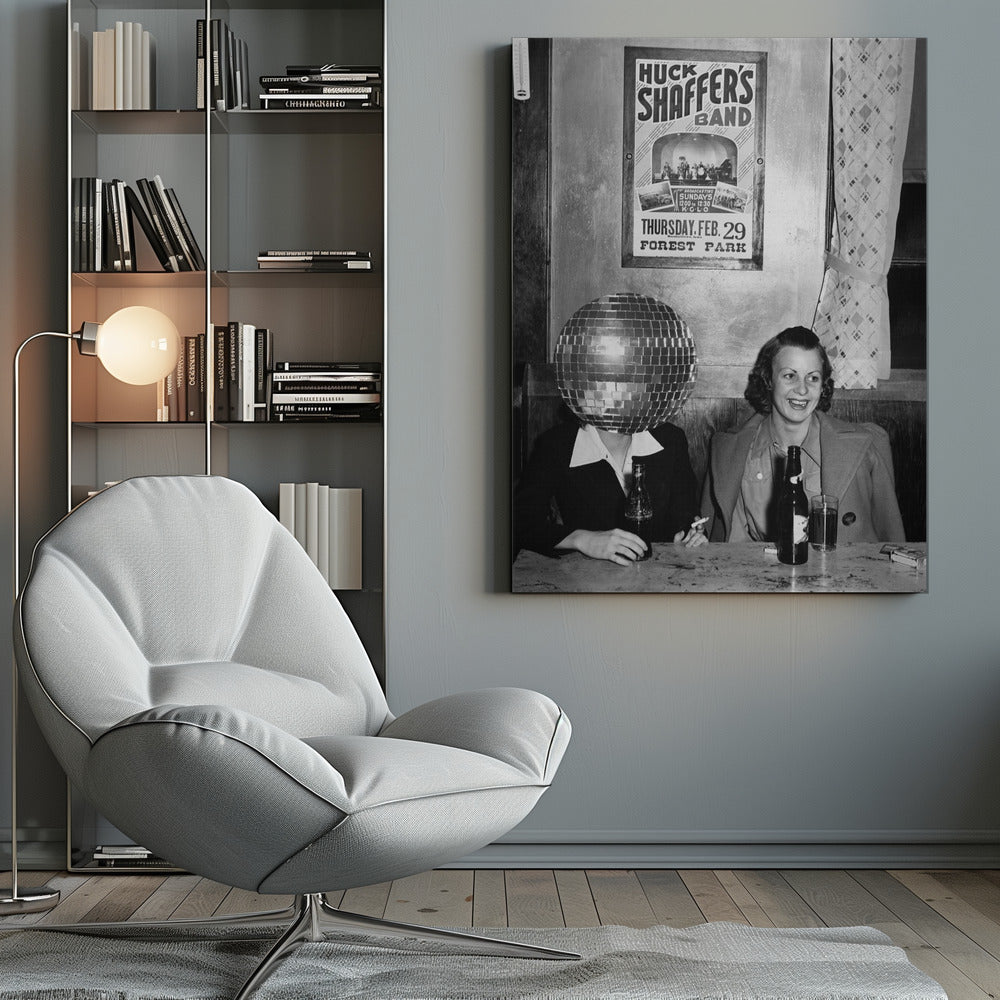 DISCO COLLAGE PARTY - Poster / Art Print