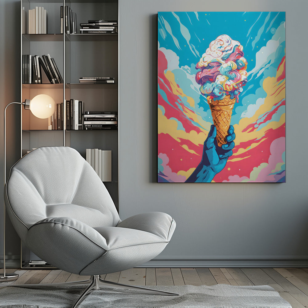 Ice Cream Pop Art - Poster / Art Print
