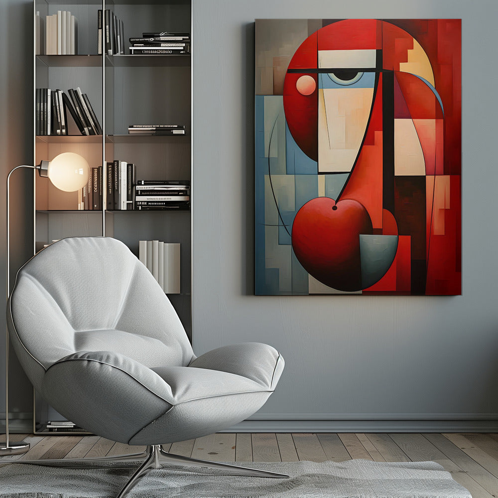 The Abstract Face - Poster / Art Print