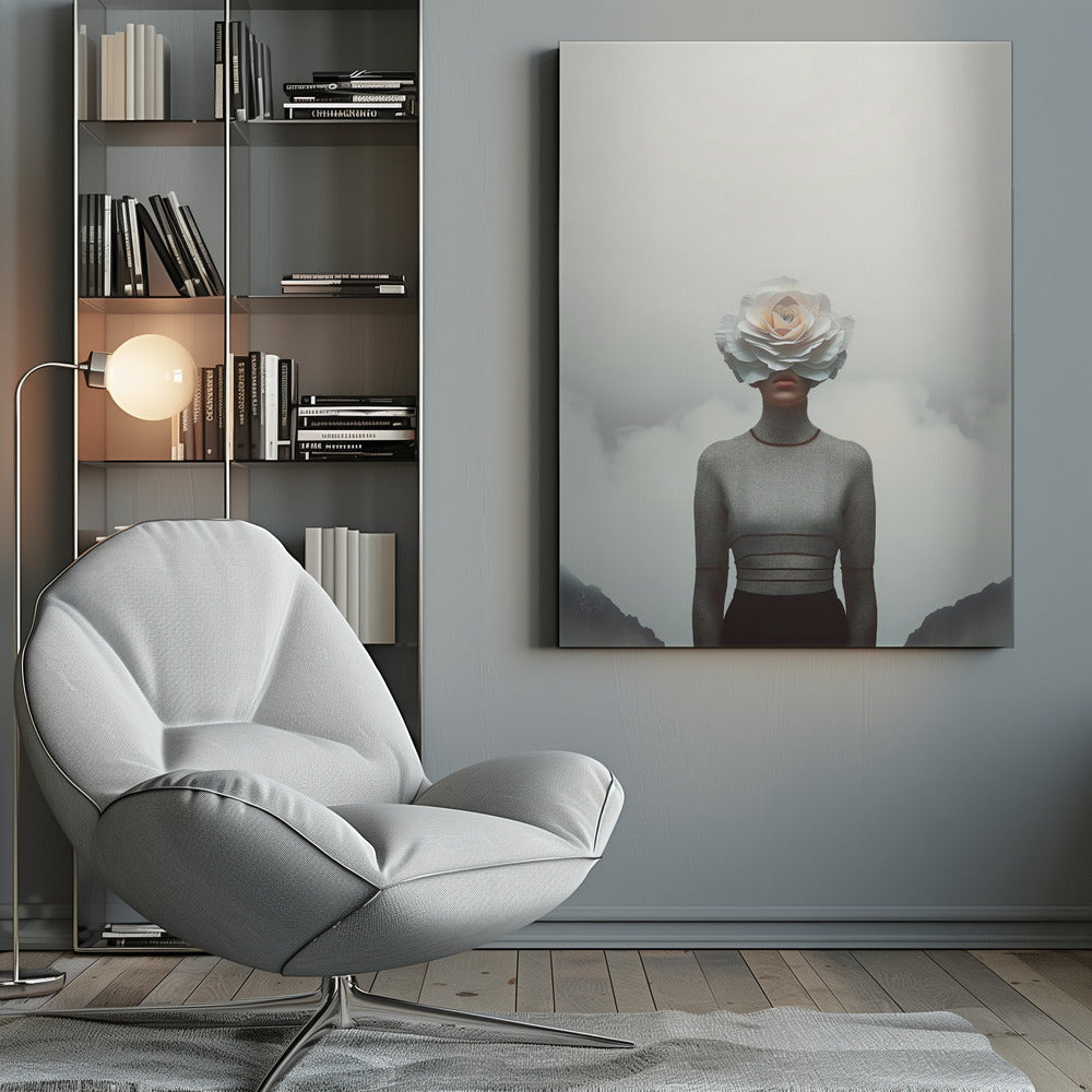 Flower Face - Poster / Art Print