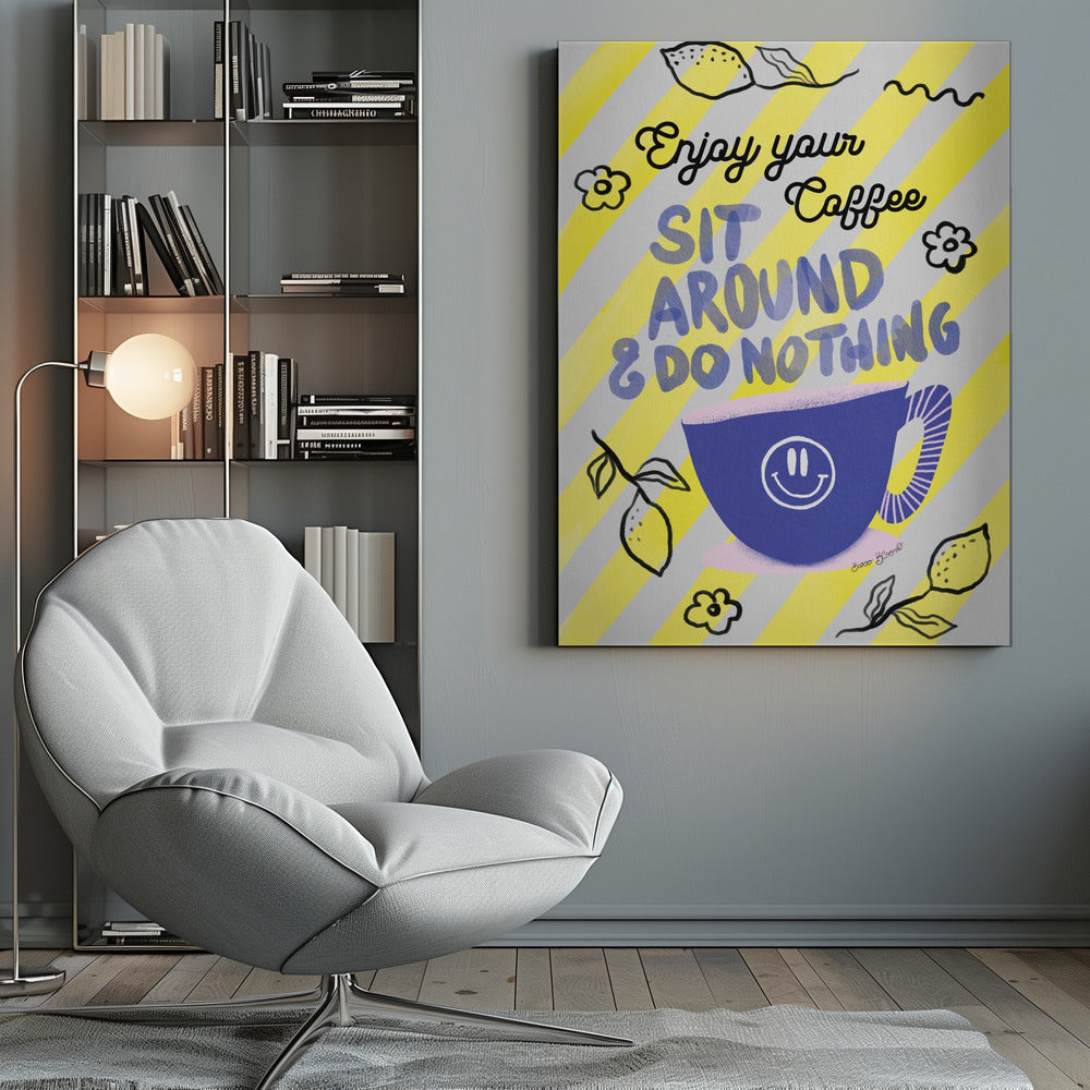 Enjoy Coffee - Poster / Art Print