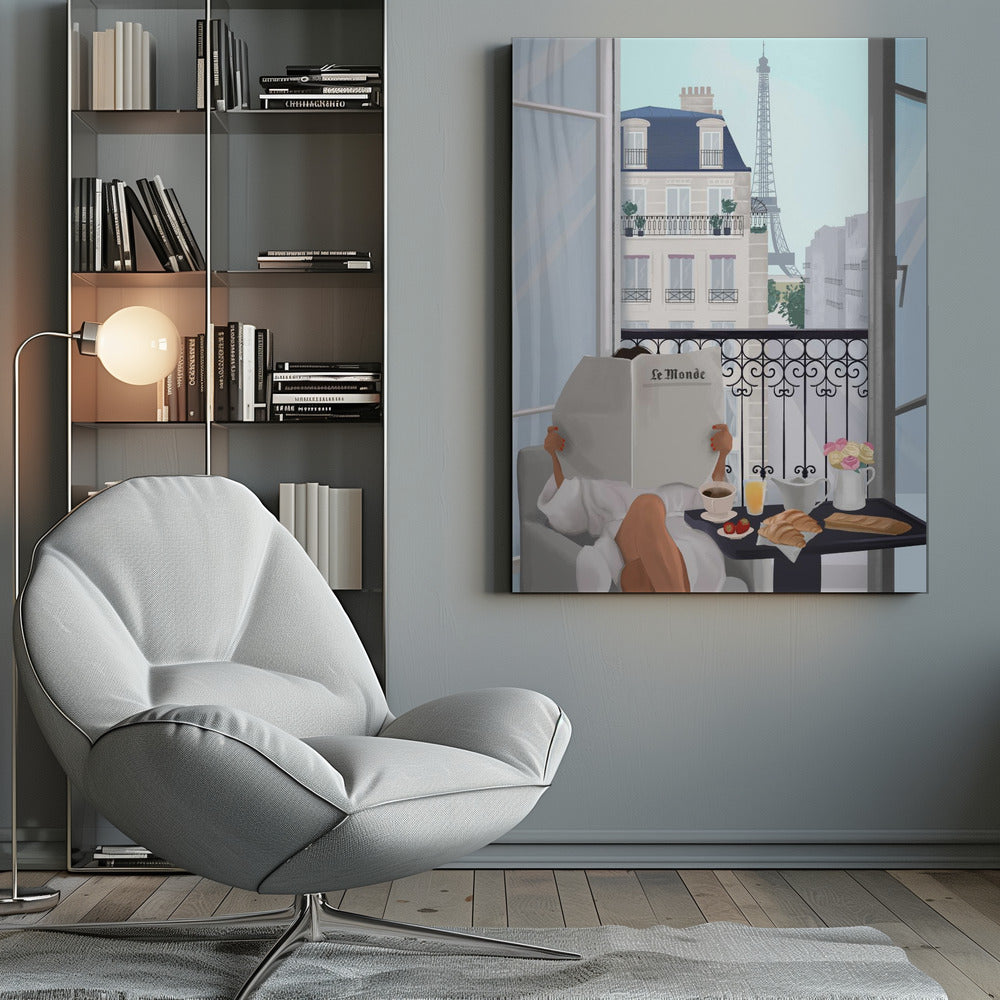 Paris Balcony - Poster / Art Print