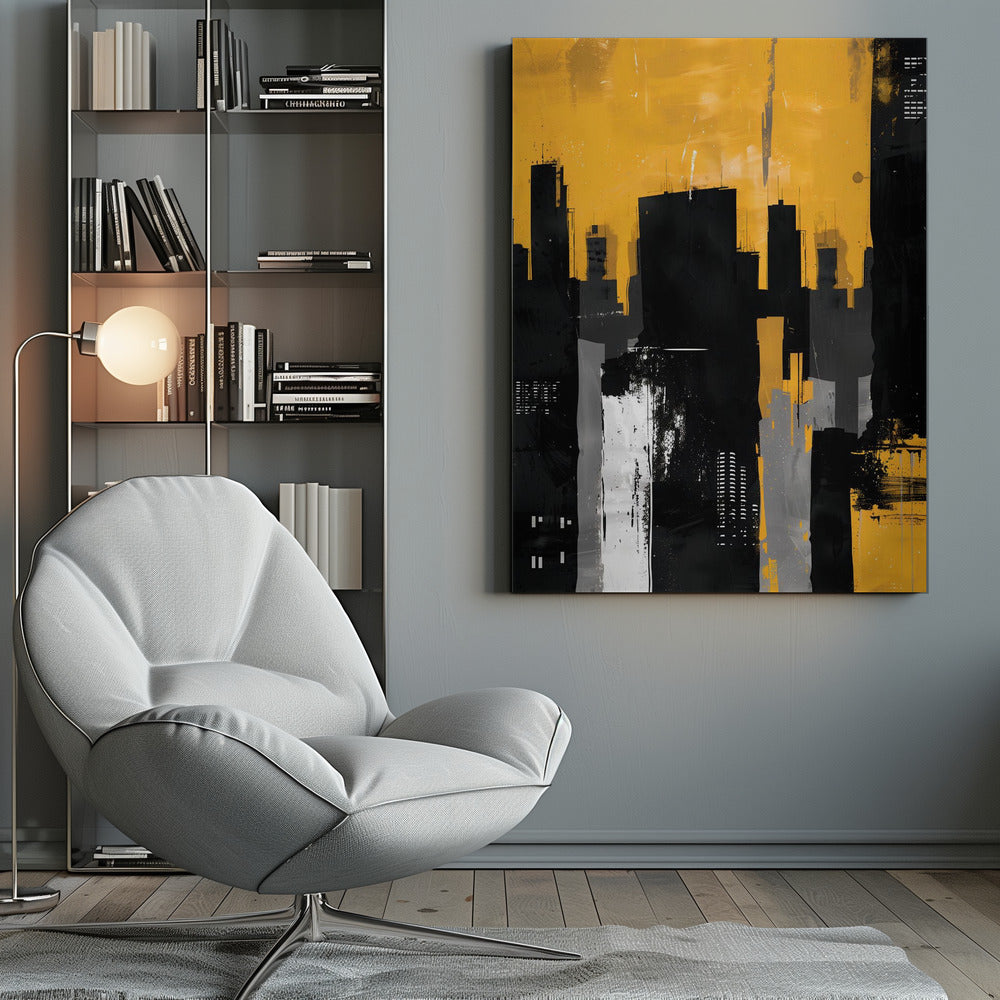Big City Skyline - Poster / Art Print