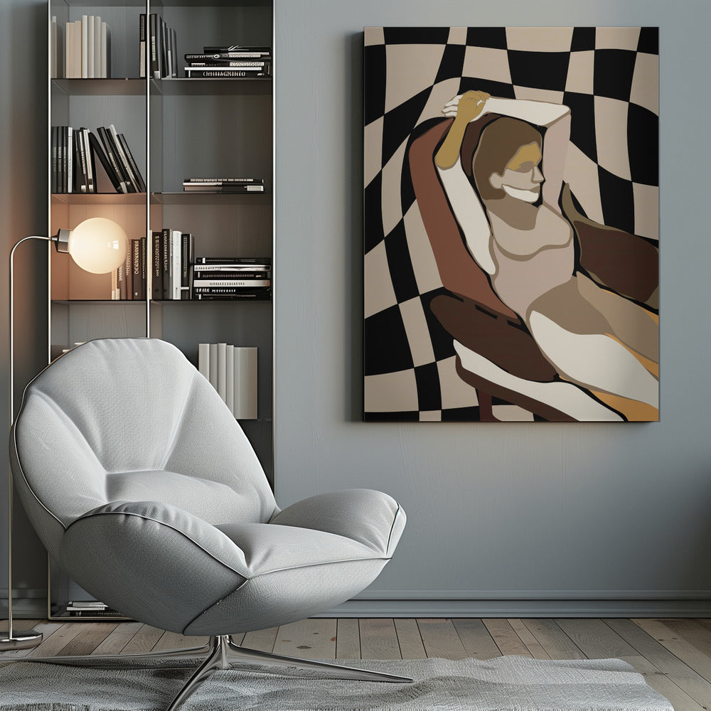 KH Studio - A Sitting Place for a Passenger  - Not In Love - Poster / Art Print