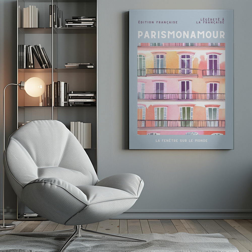 Paris mon Amour - Poster / Art Print