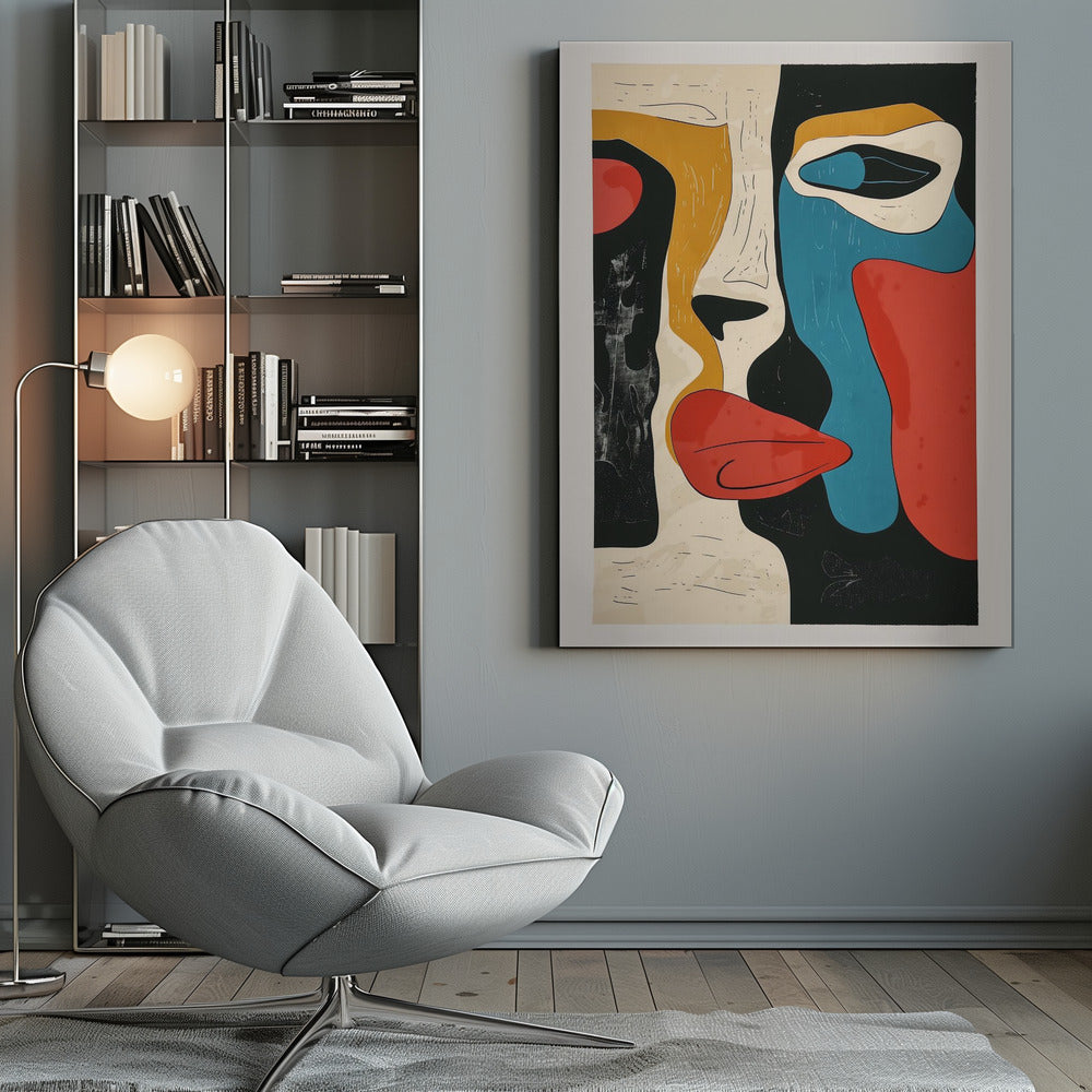 The Face - Poster / Art Print