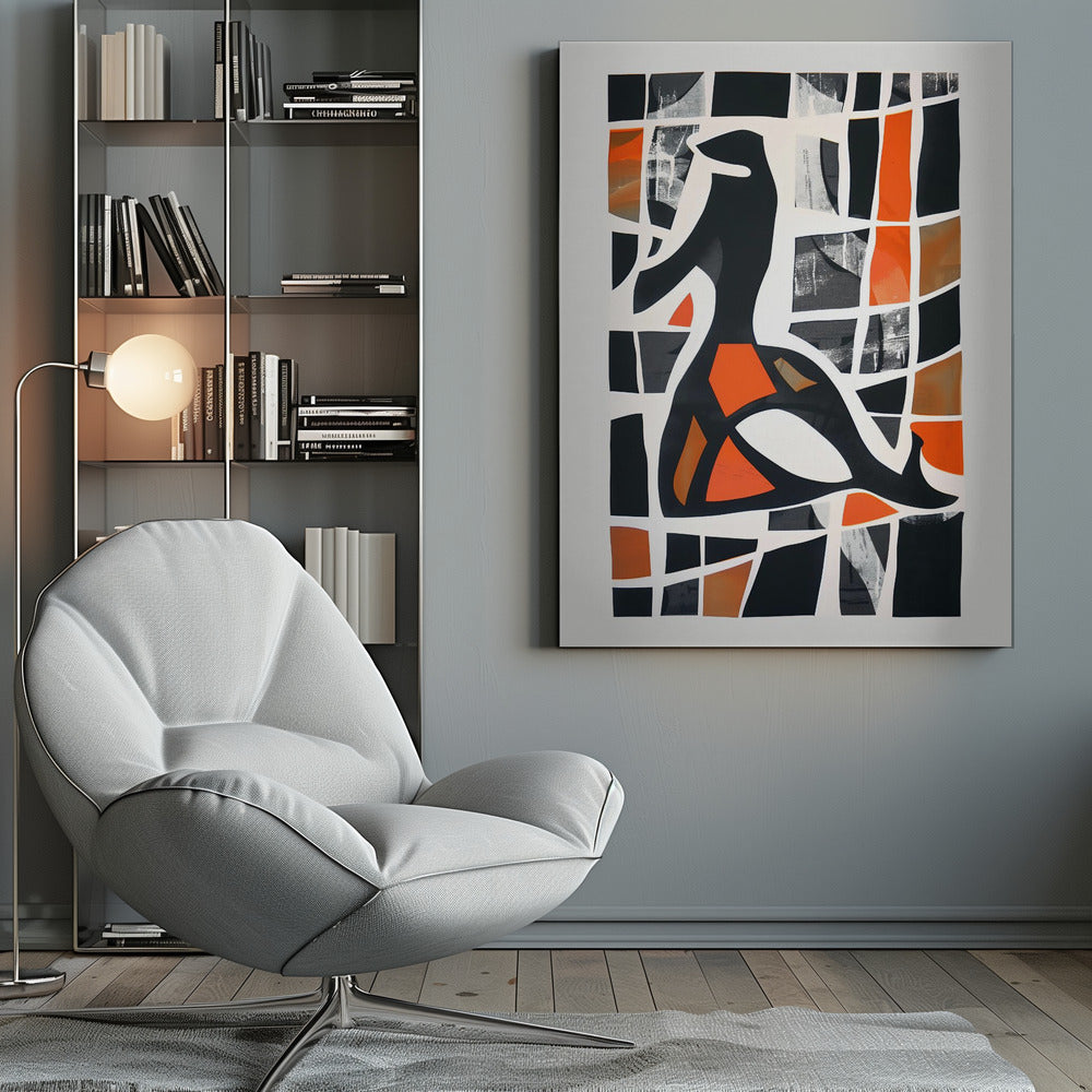 Geometric Aviary - Poster / Art Print