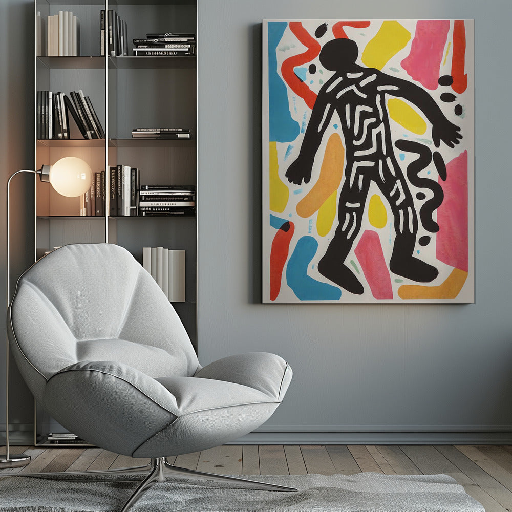 At the Crime Scene - Poster / Art Print