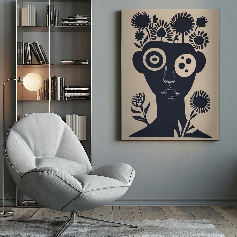 Flower Head - Poster / Art Print
