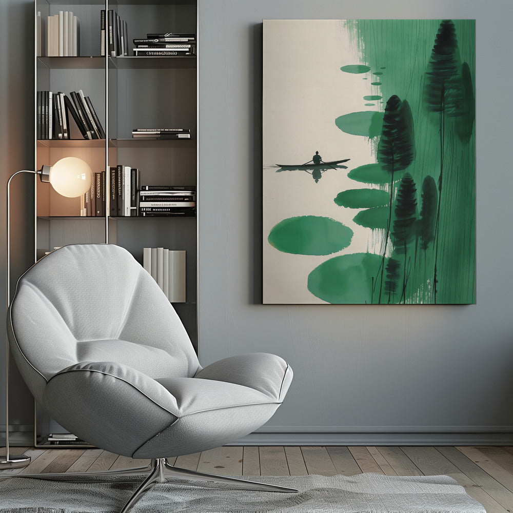 Serenity On the River - Poster / Art Print