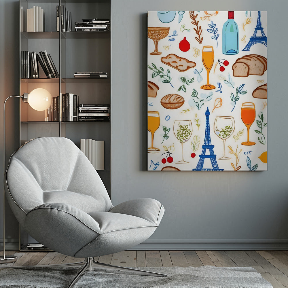 Paris Things - Poster / Art Print
