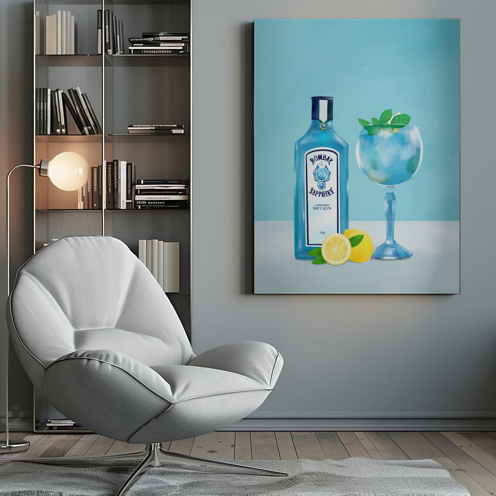 Gin Cocktail - Poster / Art Print
