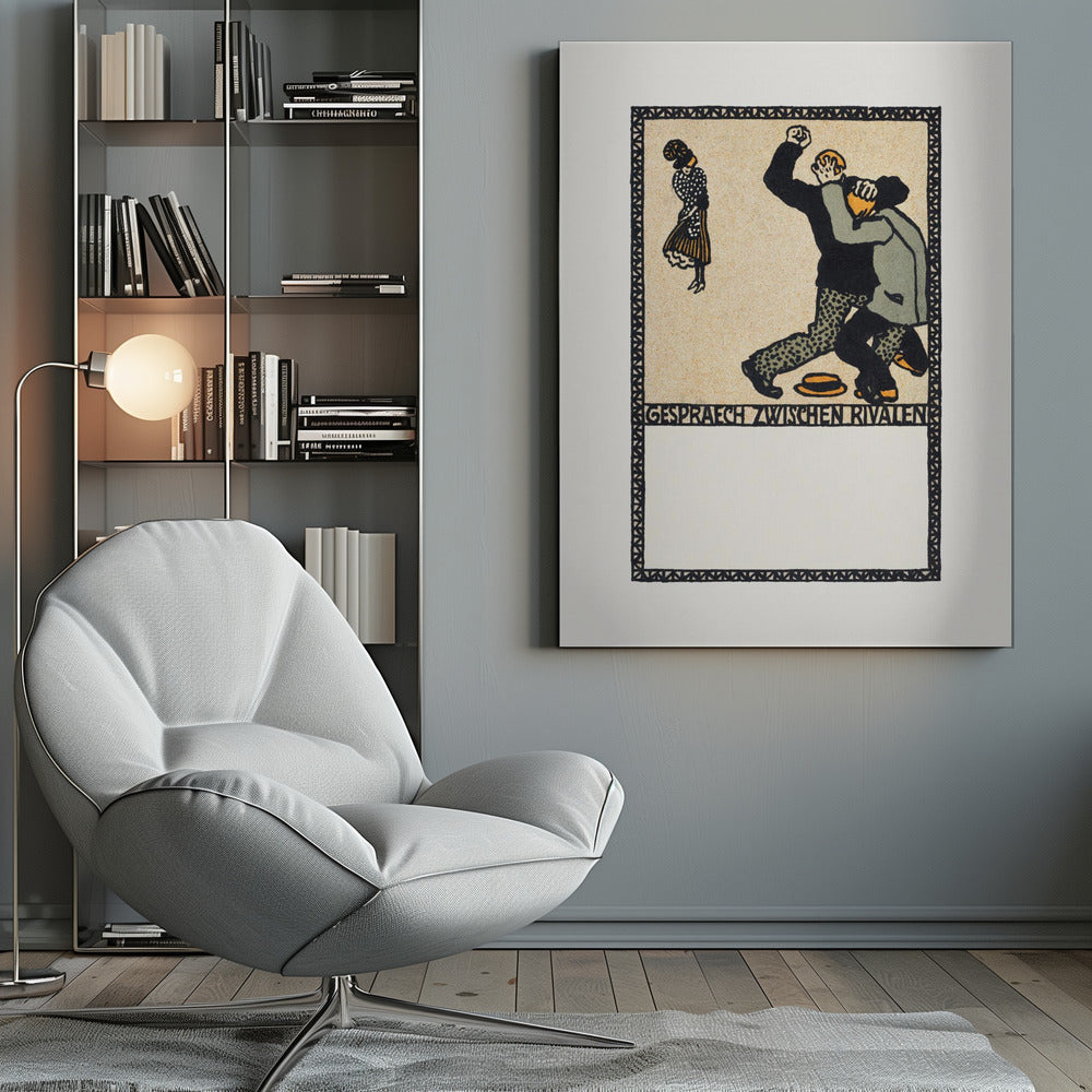 Conversation Between Rivals - Poster / Art Print