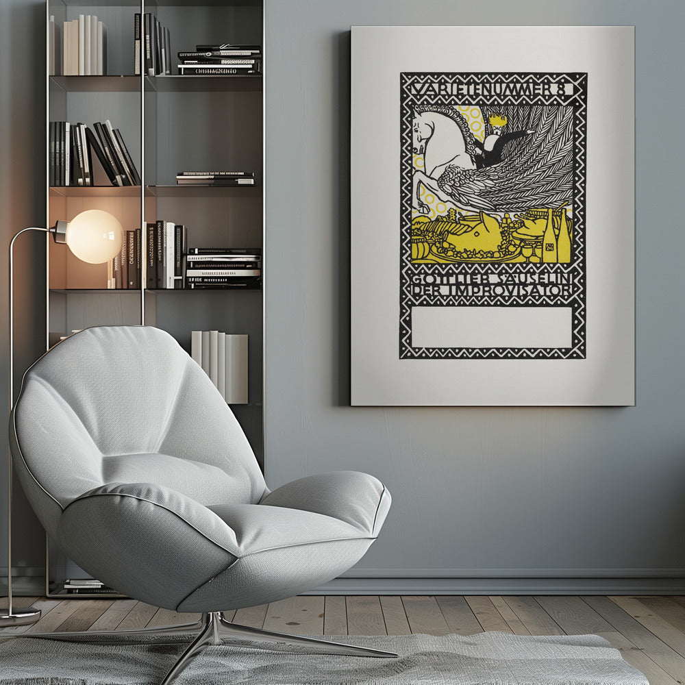 Gottlieb Säuselin the Improviser - Poster / Art Print
