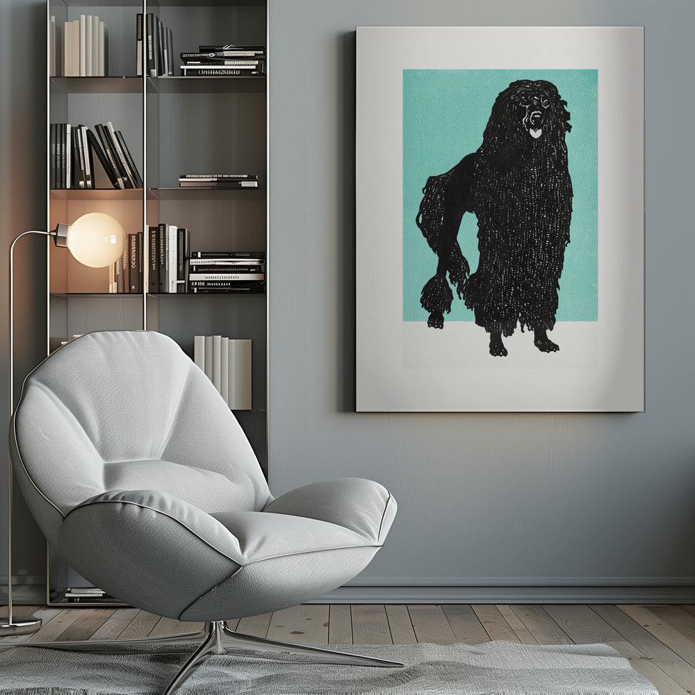 Poodle - Poster / Art Print