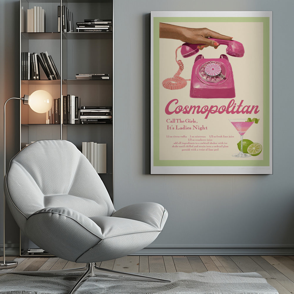 Jlr Cocktails Cosmopolitan - Poster / Art Print