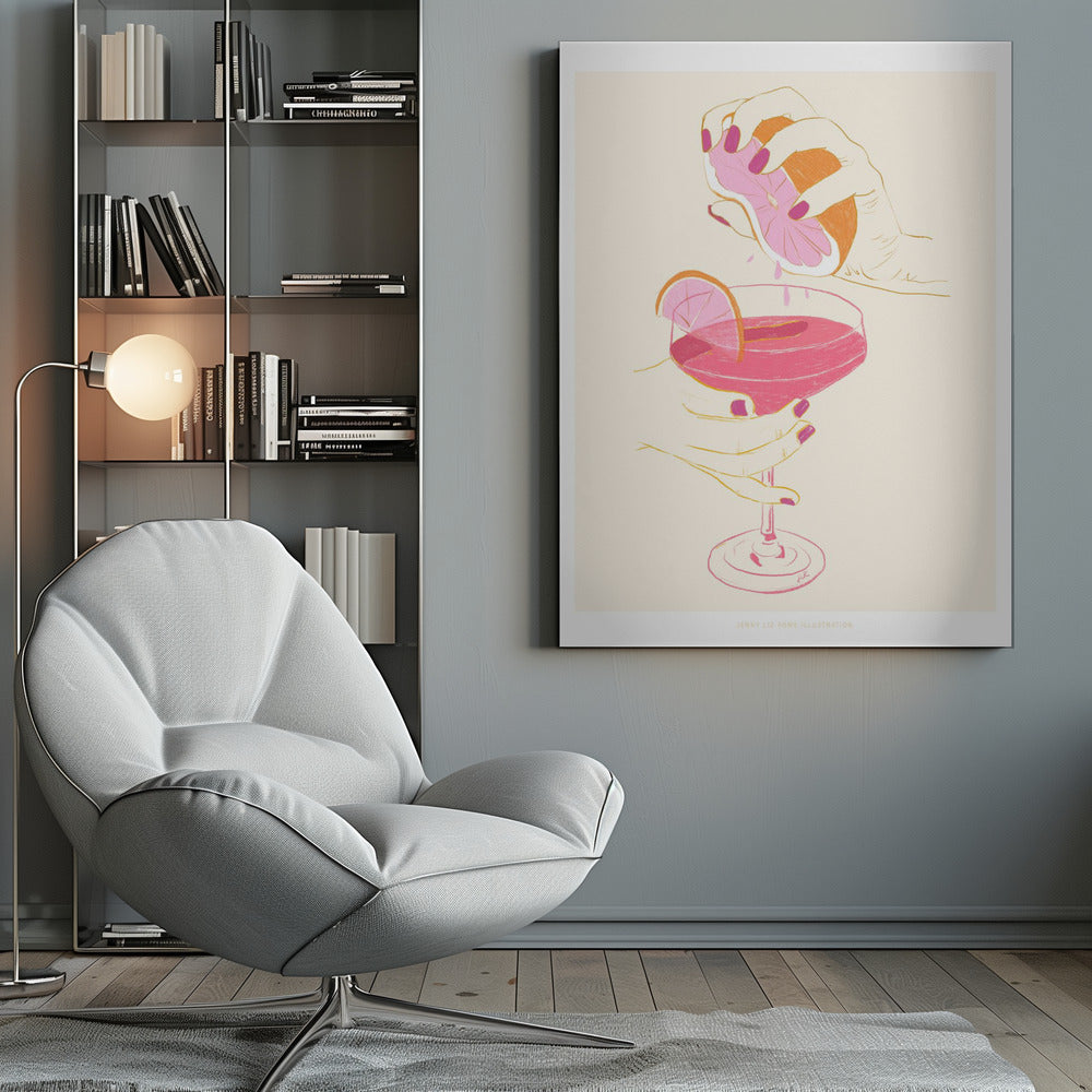 Jlr Cocktail - Poster / Art Print