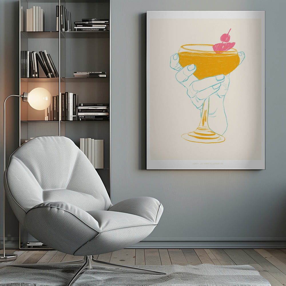 Jlr Cocktail1 - Poster / Art Print