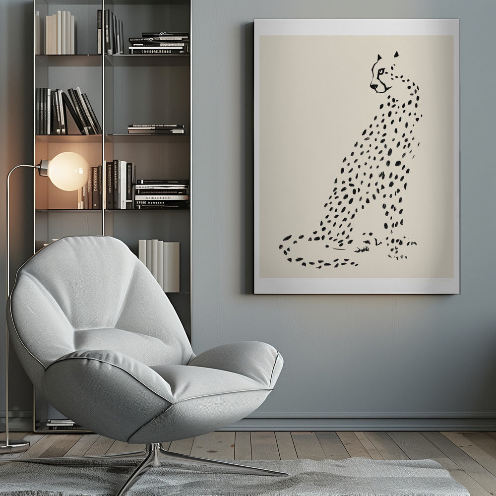 Pandc Leopard - Poster / Art Print