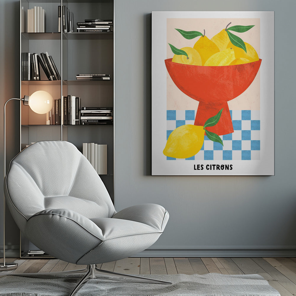 Les Citrons - Poster / Art Print