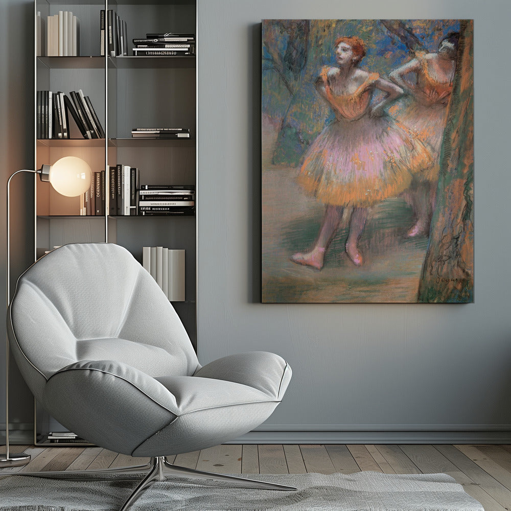 Two Dancers - Poster / Art Print
