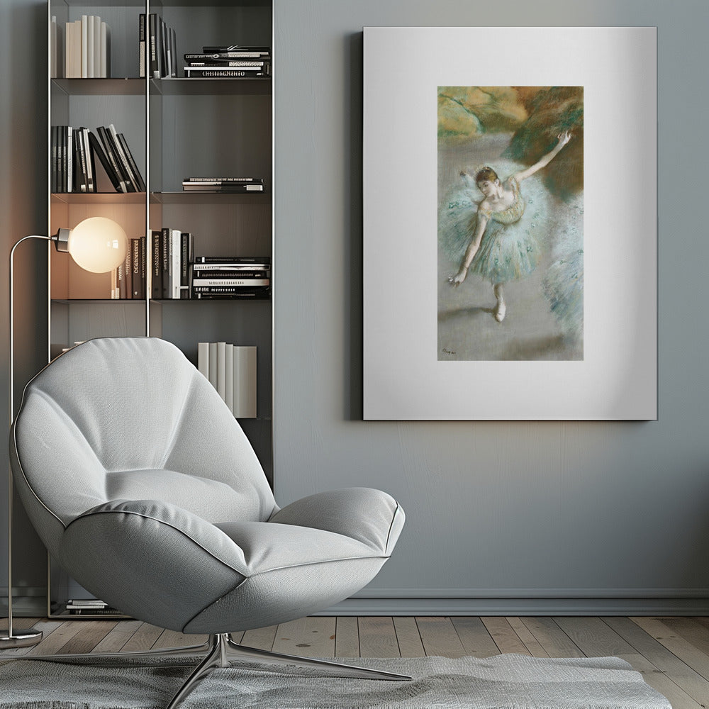 Dancer In Green No.2 - Poster / Art Print