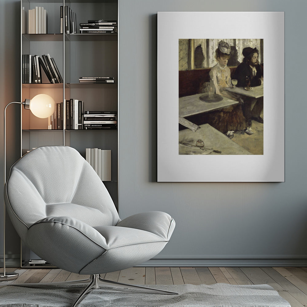 In a Café No.2 - Poster / Art Print