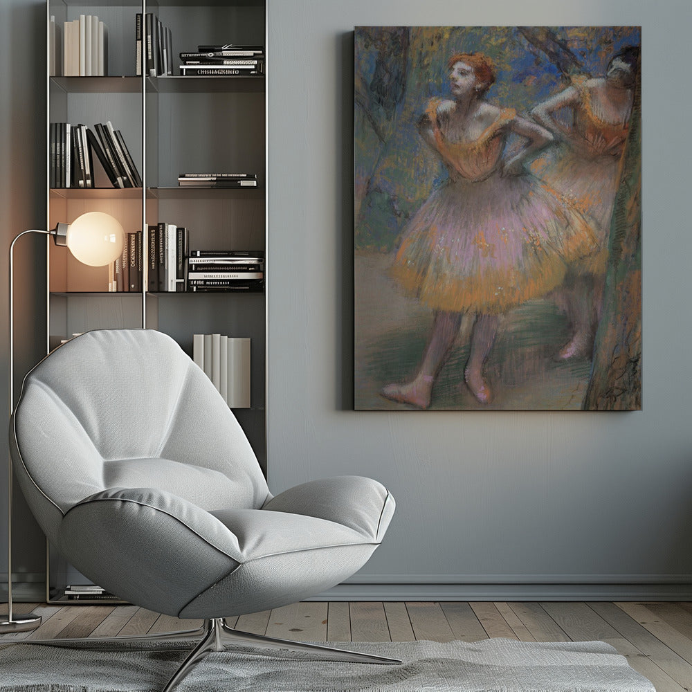 Two Dancers - Poster / Art Print