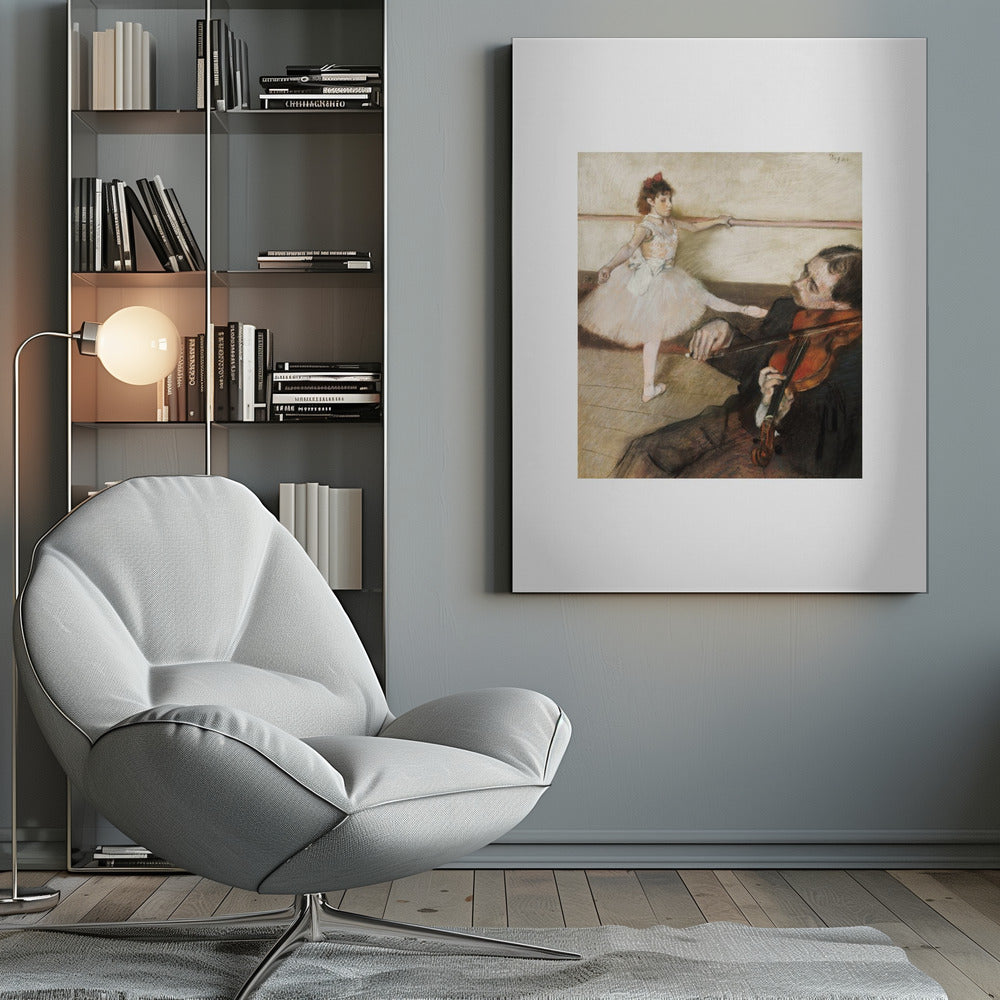The Dance Lesson No.2 - Poster / Art Print