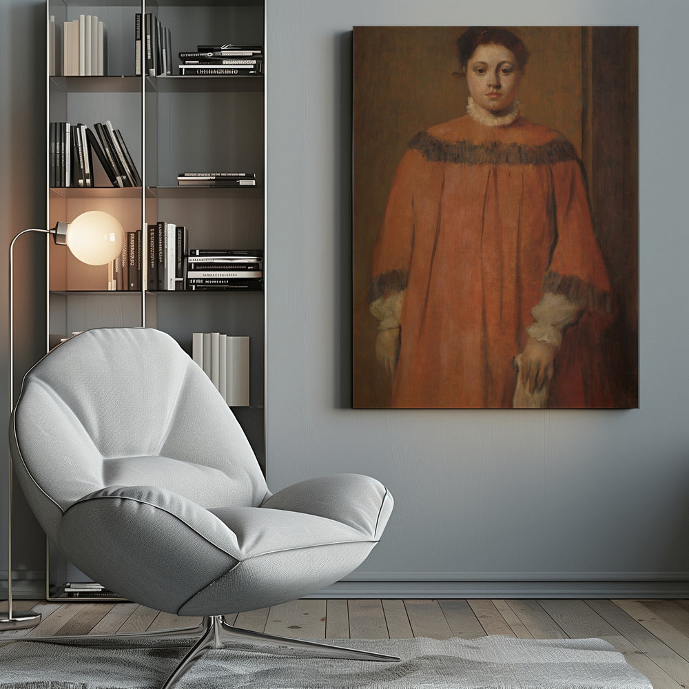 Girl In Red No.2 - Poster / Art Print