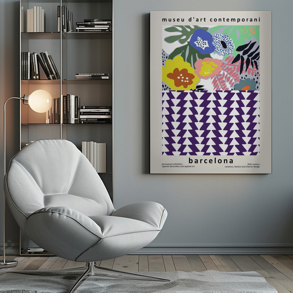 Museu D'art Contemporani Barcelona - Poster / Art Print